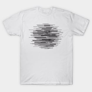 circle geometric lines T-Shirt